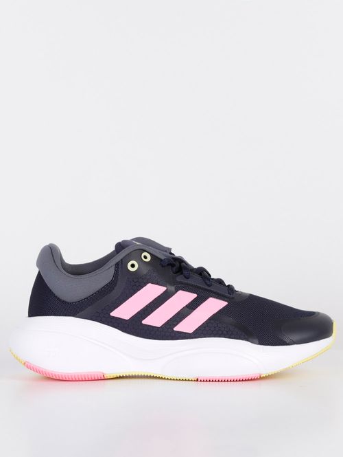 Tênis Esportivo Adidas Response Feminino Preto/Rosa