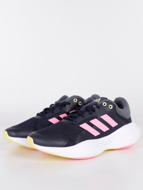 Tênis Esportivo Adidas Response Feminino Preto/Rosa