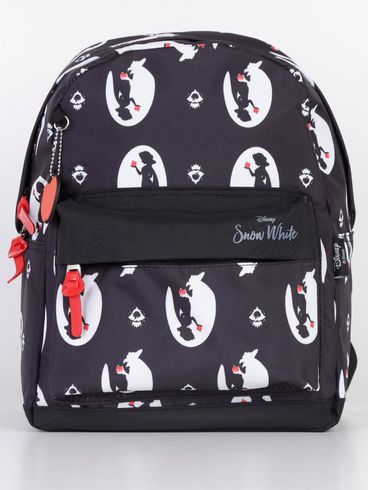Mochila Princesas Infantil Para Menina - Preto