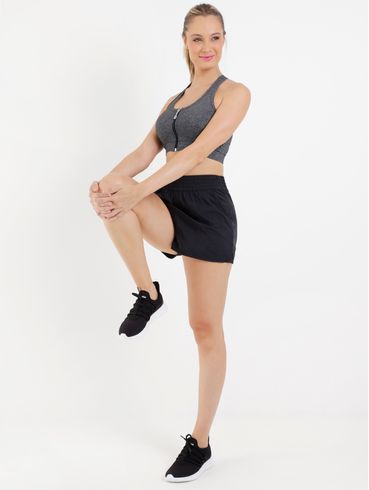 Top Feminino Cinza