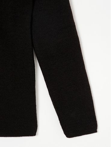 Blusão Tricot Juvenil Para Menino - Preto