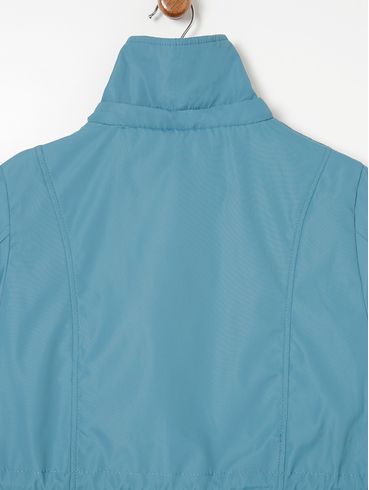 Jaqueta Parka com Capuz Juvenil Para Menina - Verde