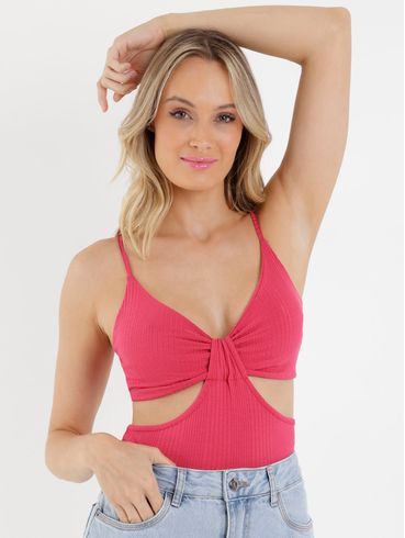 Blusa Regata Feminina Vermelho