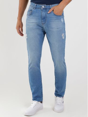 Calça Jeans Vels Masculina Azul