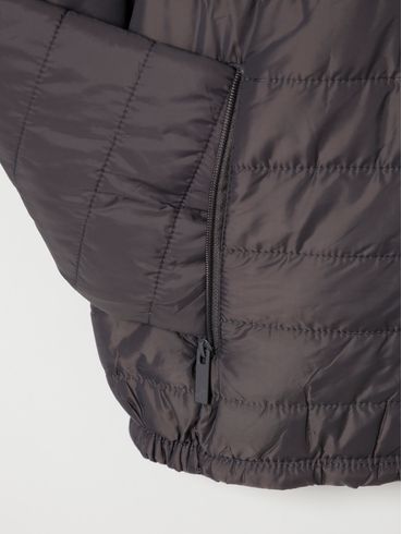 Jaqueta Puffer Plus Size Masculina Chumbo