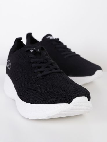 Tênis Esportivo Olympikus 237G Ultraleve Masculino Preto/Branco