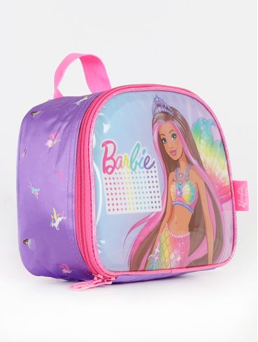 Lancheira Barbie Infantil Para Menina - Lilás
