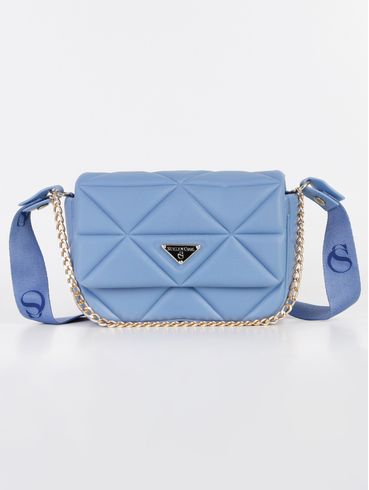Bolsa Transversal Feminina Azul