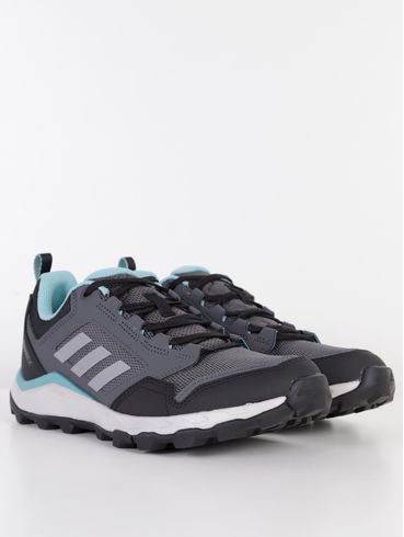 Tênis Esportivo Adidas Tracerocker 2 Feminino Cinza/Preto/Verde