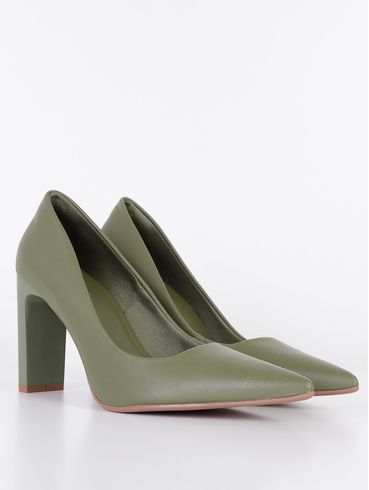 Sapato Scarpin Bebecê Feminino Verde