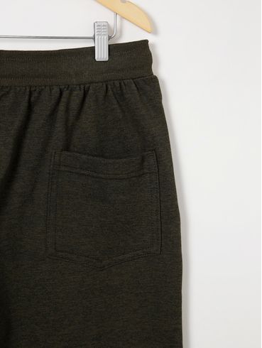 Calça Jogger Moletom Plus Size Masculina Verde