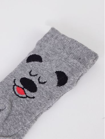 Meia-Calça Trifil Infantil Para Bebê- Cinza