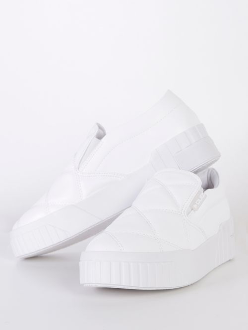 Slip On Flatform Quiz Feminino Branco