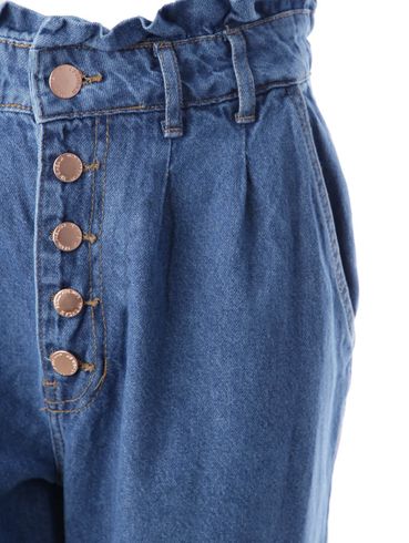 Calça Jeans Clochard Feminina Azul