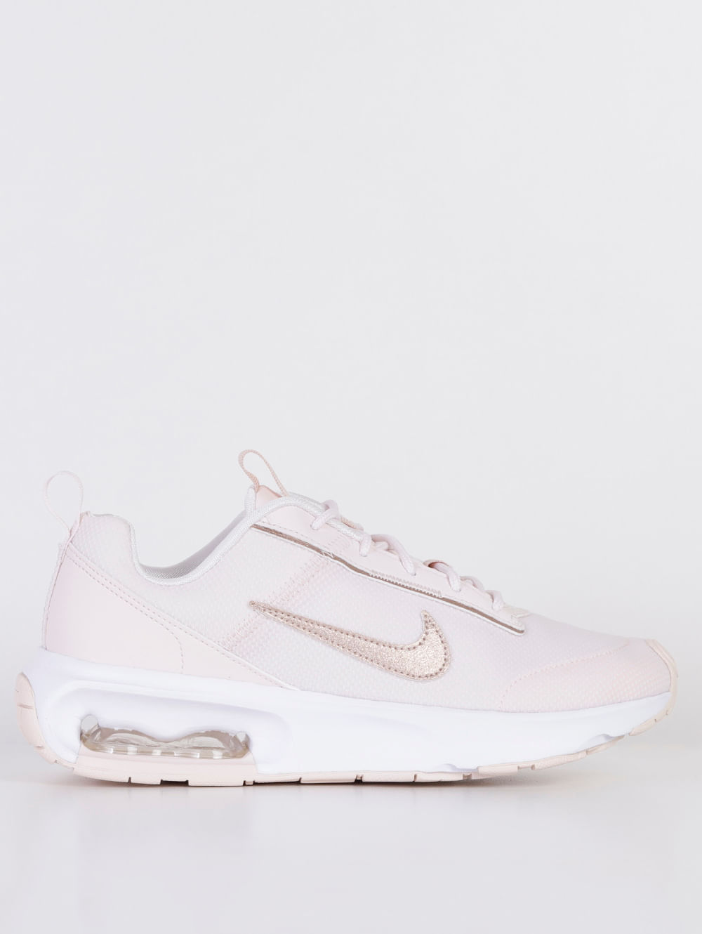 Tênis Nike Air Max Intrlk Lite Esportivo Feminino Couro Branco