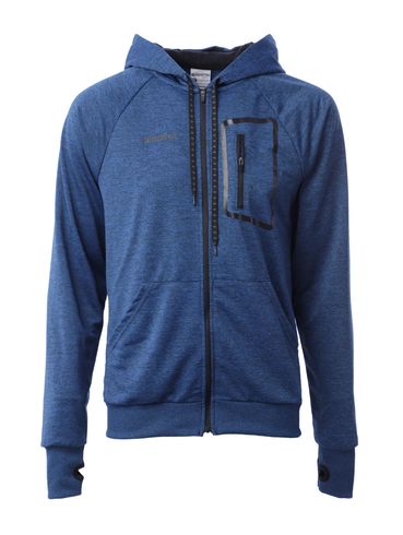 Jaqueta com Capuz Masculina Azul