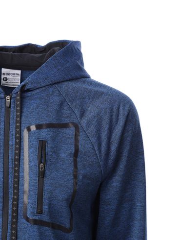 Jaqueta com Capuz Masculina Azul