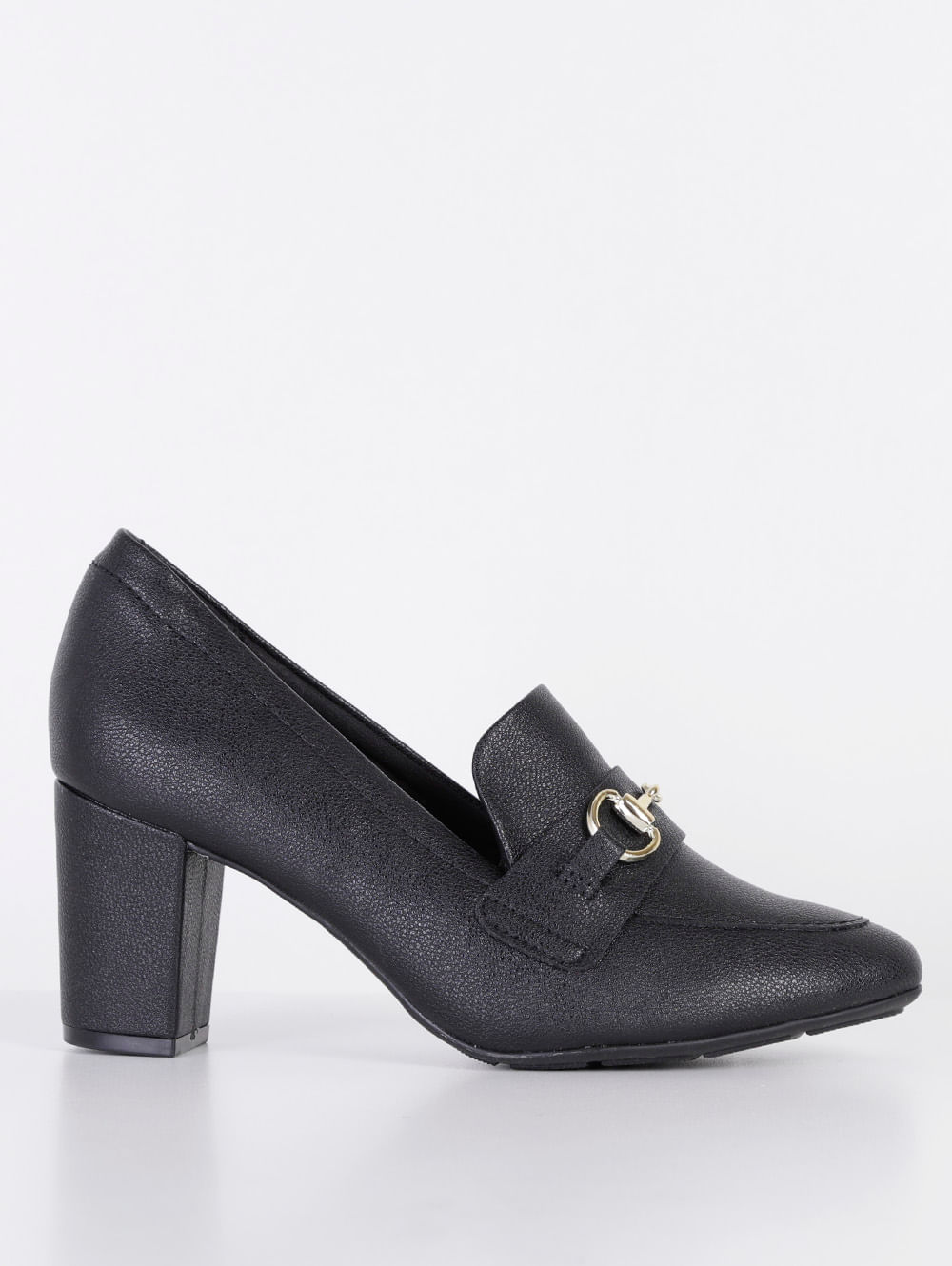 Mocassim DAFITI SHOES Loafer Metal Preto - Compre Agora