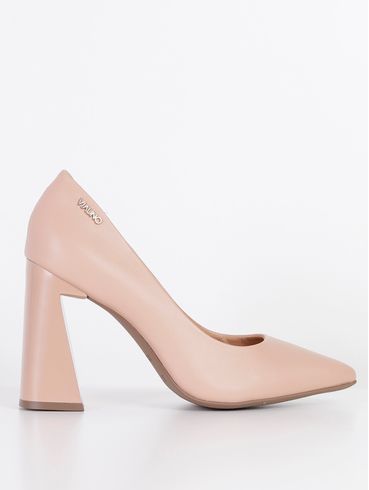 Sapato Scarpin Via Uno Feminino Nude