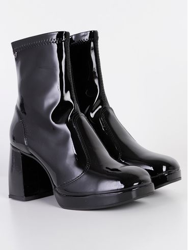 Bota de Salto Mississipi Feminina Preto