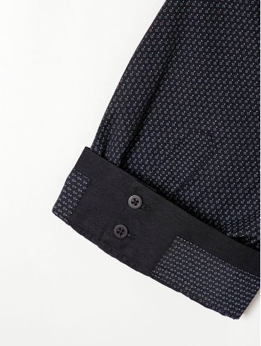 Camisa Manga 3/4 Plus Size Masculina Preto