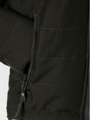 Jaqueta com Capuz Gangster Infantil Para Menino - Verde