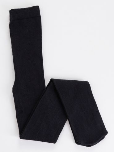 Meia-Calça Fio 80 Selene Juvenil Para Menina - Preto