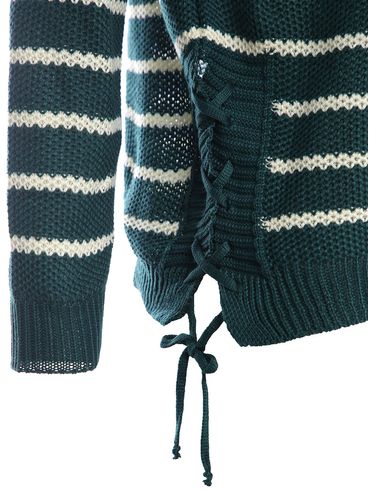 Blusa de Tricot Feminina Verde