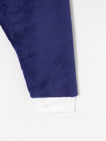 Calça Jogger Infantil Para Menina - Azul Marinho
