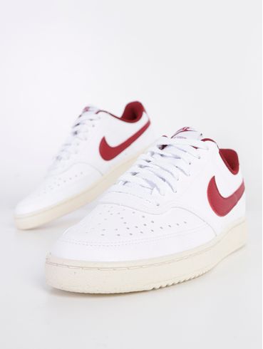 Tênis Casual Nike Court Vision Low Feminino Branco/Pink