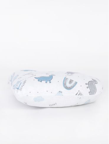 Travesseiro Anatômico Infantil Para Bebê - Azul