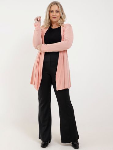Cardigan Plus Size Feminino Rose