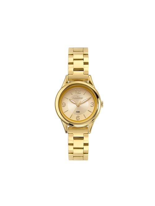Relógio Condor Feminino Dourado