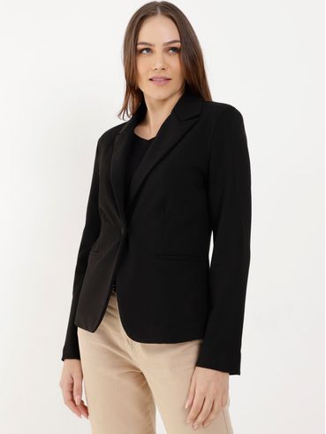 Blazer Autentique Feminino Preto
