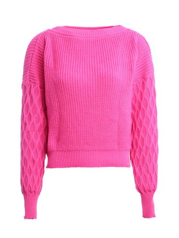Blusa de Tricot Feminina Rosa Pink