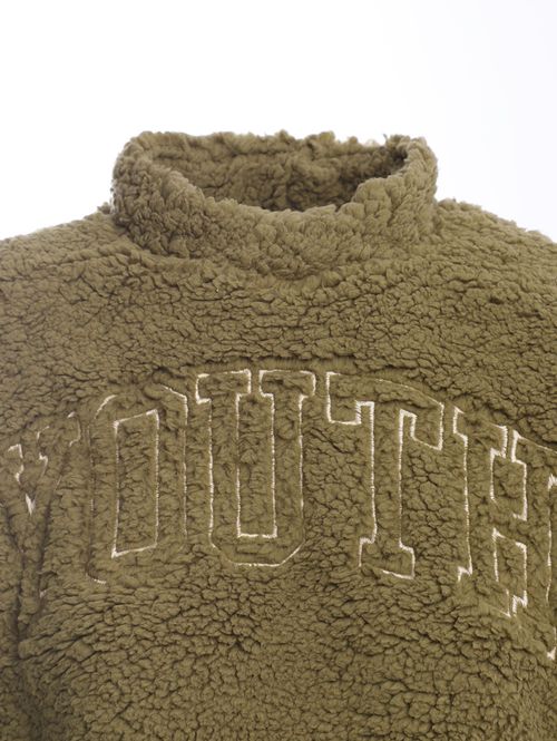 Blusão Cropped Feminino Verde