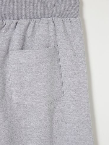 Calça Jogger Moletom Plus Size Masculina Cinza