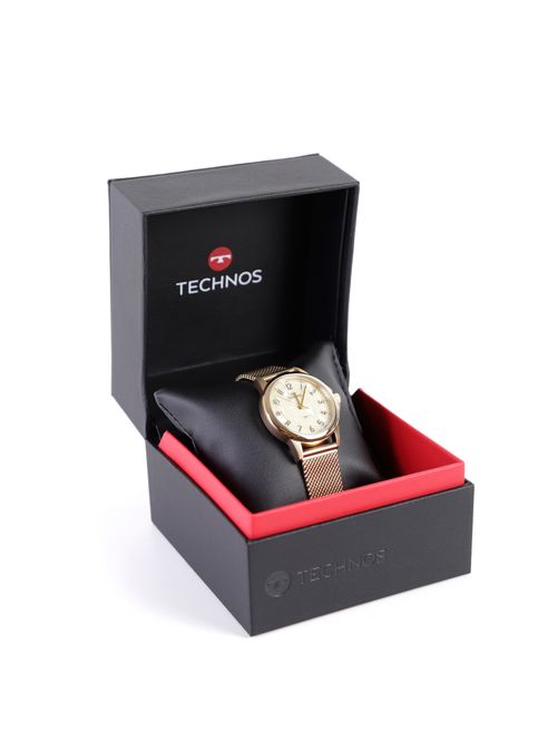 Relógio Technos Feminino Dourado