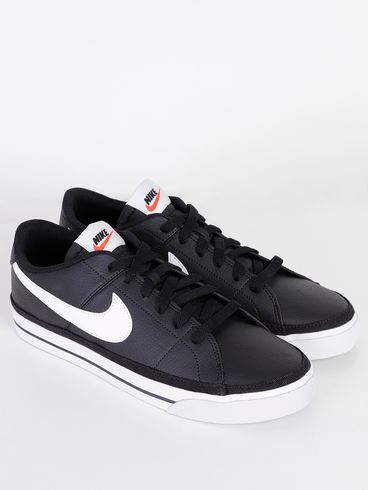 Tênis Casual Nike Court Legacy Masculino Preto/Branco