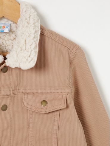 Jaqueta Sarja Kid+ Infantil Para Menino - Bege