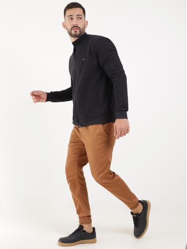 Jaqueta Malha Elétron Masculina Preto