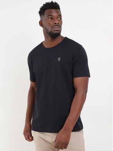 Camiseta Básica No Stress Masculina Preto