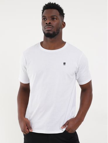 Camiseta Básica No Stress Masculina Branco