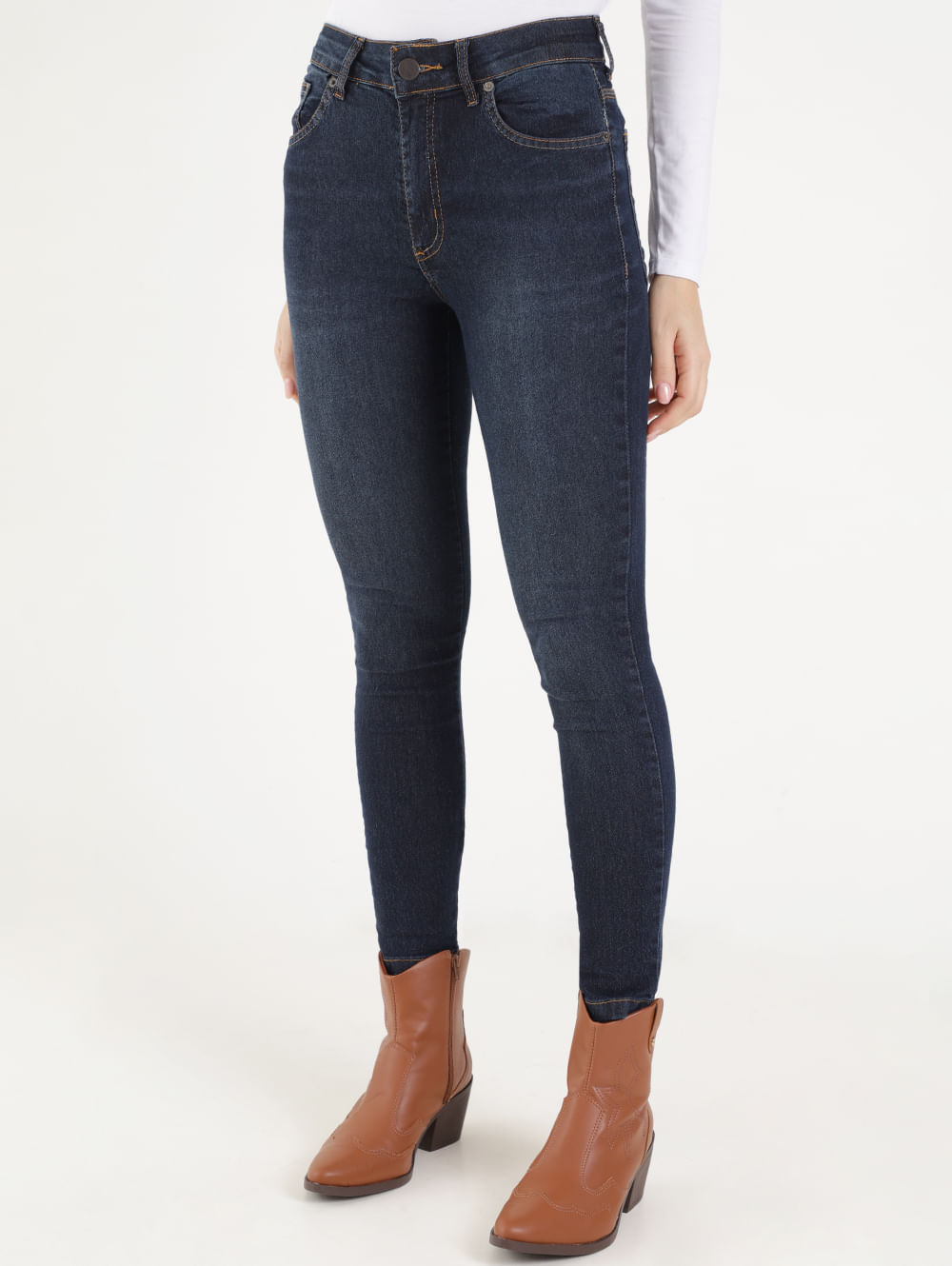 calça jeans skinny para usar com blazer