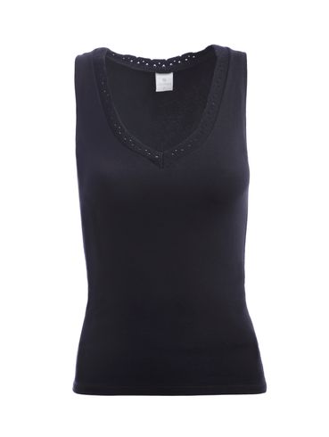 Blusa Regata Feminina Preto