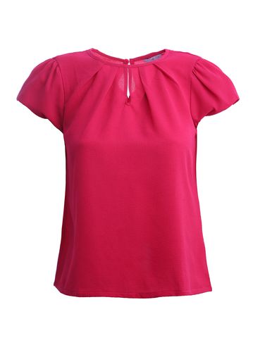 Blusa Manga Curta Autentique Feminina Rosa Pink