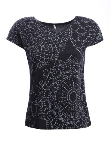 Blusa Manga Curta Habana Feminino Preto