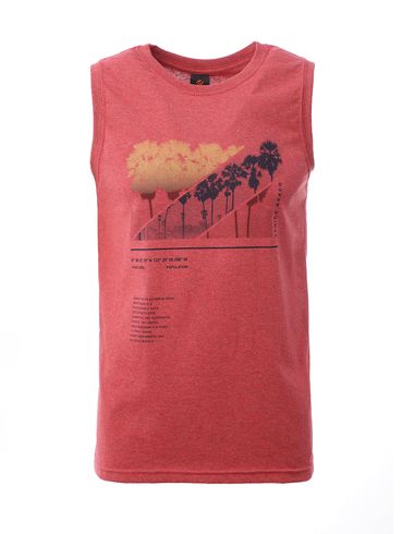 Camiseta Regata Masculina Vermelho