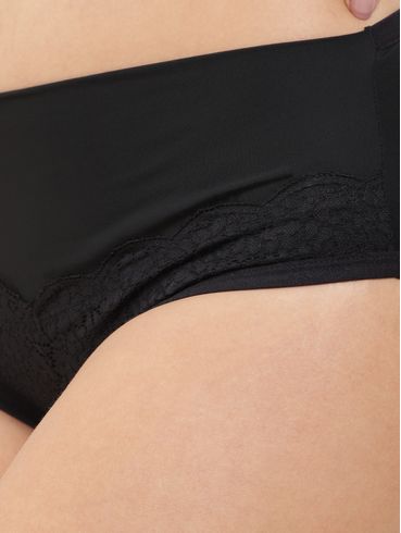 Calcinha Alta Feminina Preto