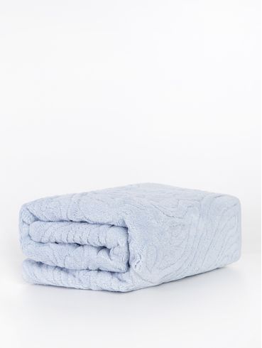 Toalha de Banho Fio Penteado Atlântica Ravenna Azul Claro